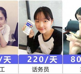 海丰关于斗米兼职上的模特雇用的信息